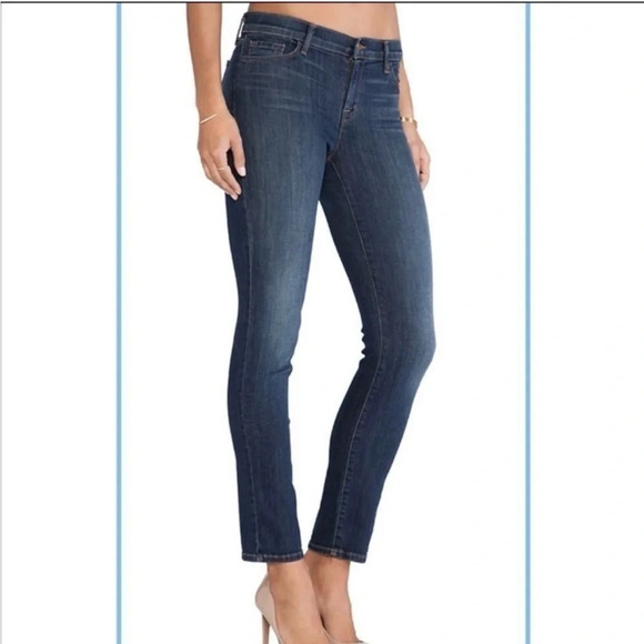 J Brand Dark Wash Skinny Leg Storm Wash Jeans Women’s 27 - Picture 2 of 9